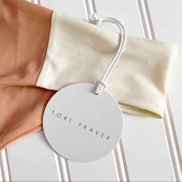 NWT Tori Praver Swim Macie Bikini Bottoms Bathing Suit Beach New Size Medium - Picture 4 of 8